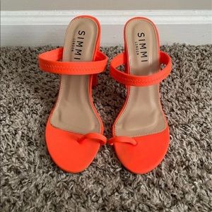 Asos Simmi London Sandal Heels Size 7